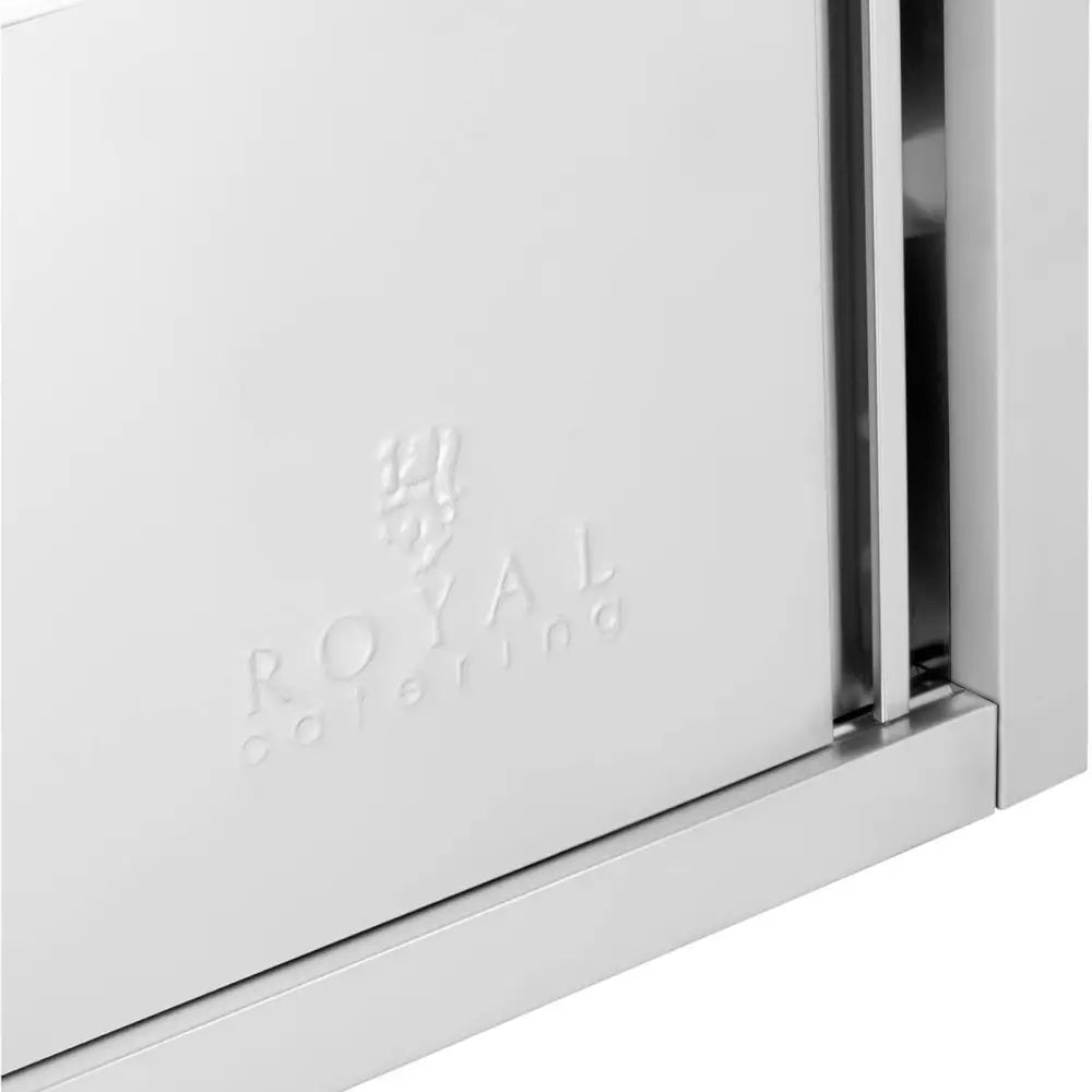 Veggmontert Gastronomisk Veggskap med Skyvedører i Stål 150 Kg 120 x 40 x 50 Cm