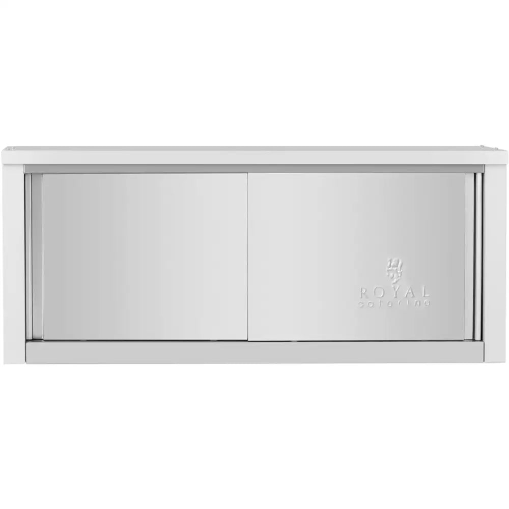 Veggmontert Gastronomisk Veggskap med Skyvedører i Stål 150 Kg 120 x 40 x 50 Cm