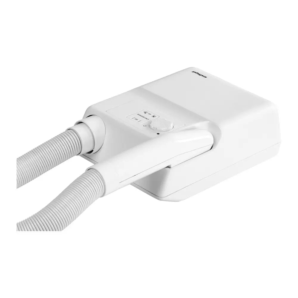 Veggmontert Hvit Hotellbasseng Hårføner 700w Physa Ultime