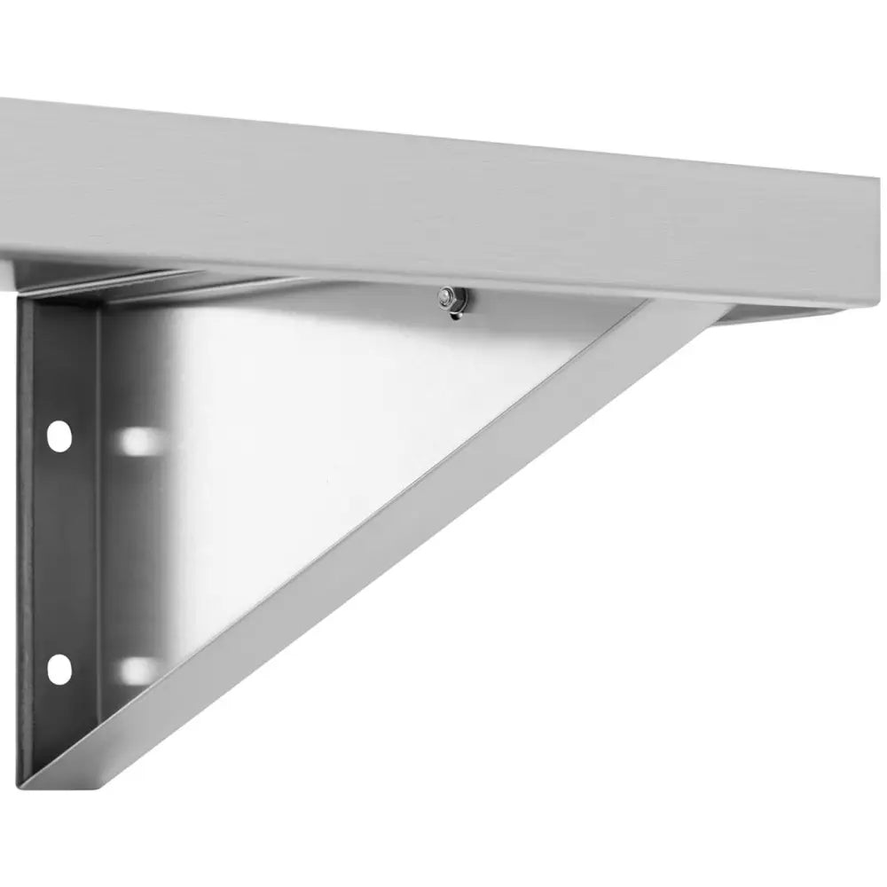 Veggmontert Kjøkken Hylle av Stål Opptil 80 Kg 100 x 40 Cm
