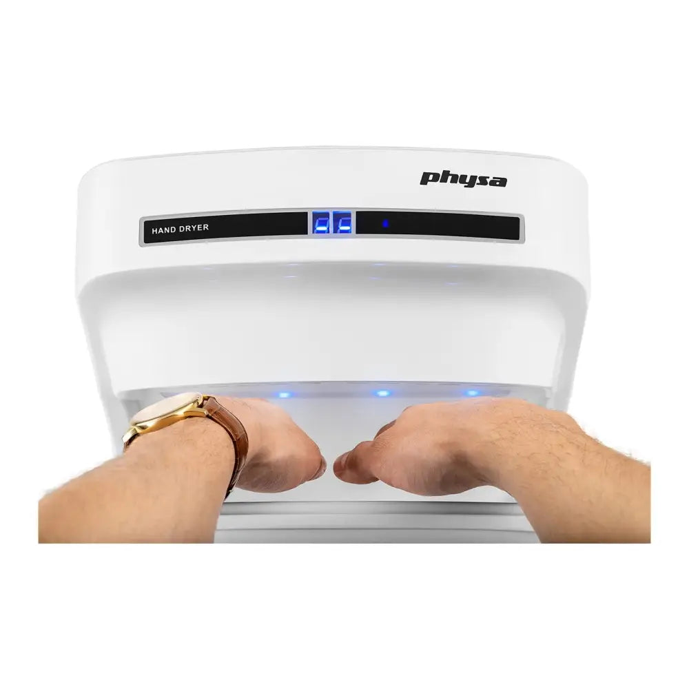 Veggmontert Lomme Tørker for Hender Hvit 1650w Physa Oria Hvit