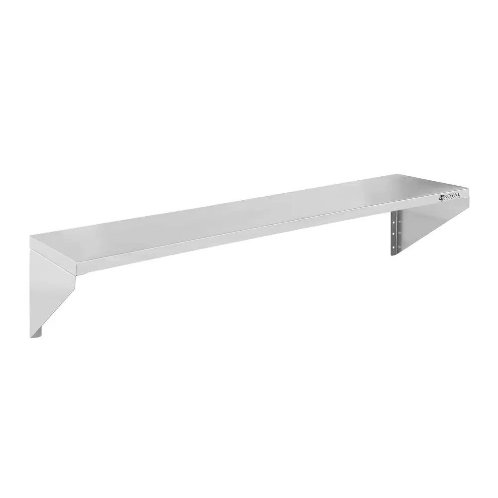 Veggmontert Rustfritt Stål Hylle Enkel 120 Cm