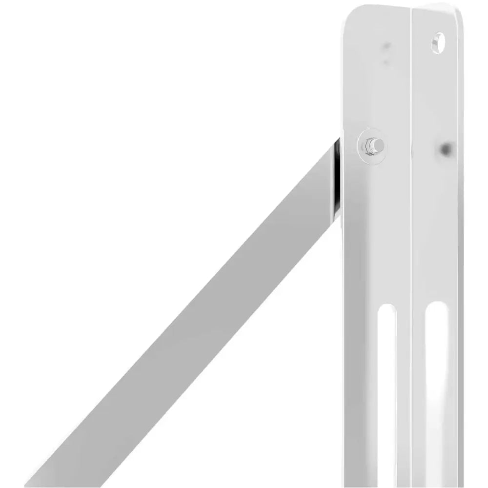 Veggmontert Sammenleggbar Rustfri Stål Hylle Opptil 40 Kg 80 x 30 Cm.