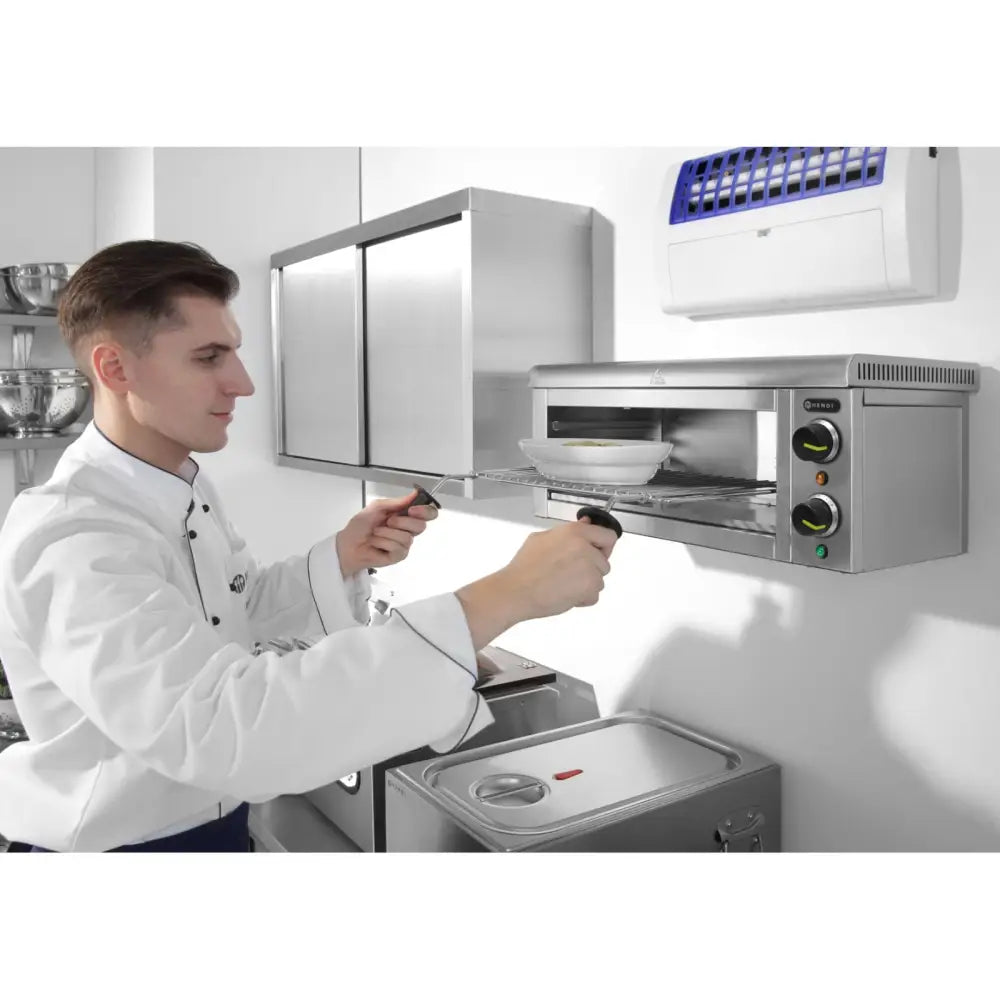 Veggmontert Timer-oppekaker Toster Salamander - Hendi 264119