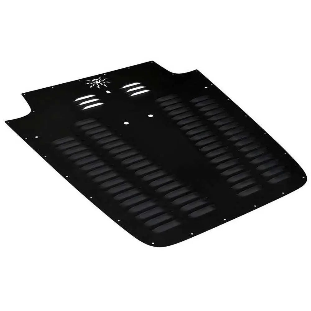 Ventilasjonsmaske i Sort Poison Spyder - Jeep Wrangler Tj 03-06