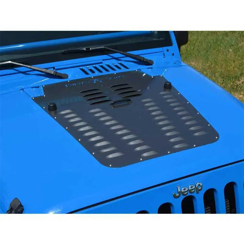 Ventilasjonsmaske i Sort Poison Spyder - Jeep Wrangler Tj 03-06