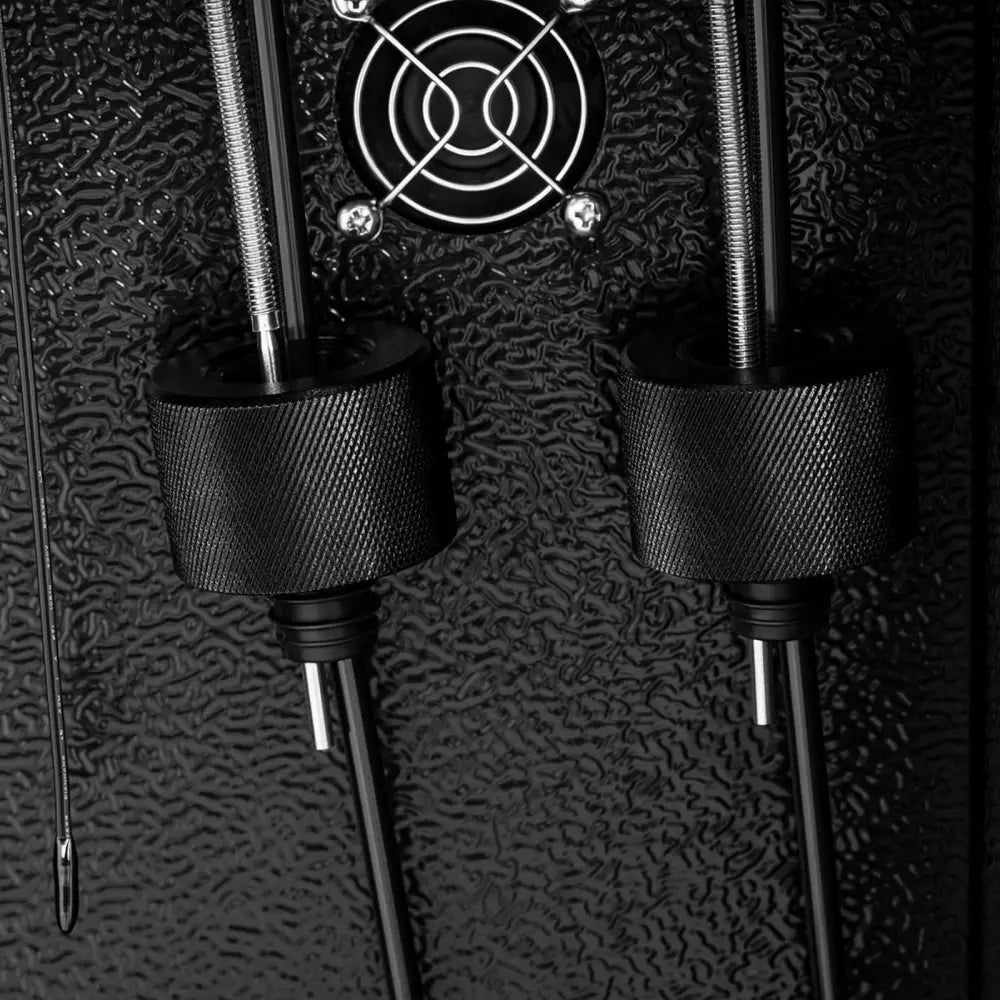 Vin-kjøler med Dispenser og Doserer 7-18c 4 Flasker - Svart