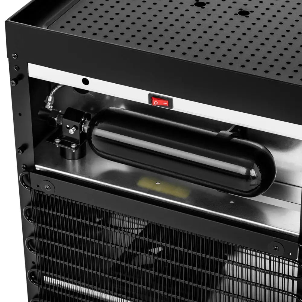 Vin-kjøler med Dispenser og Doserer 7-18c 4 Flasker - Svart