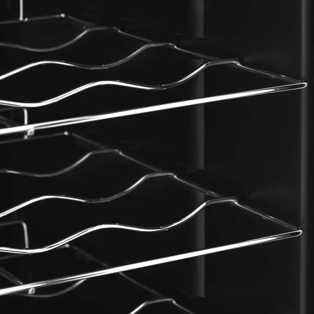 Vin-kjøler med Led 88 l Svart 28 Flasker Produsentkode: 1014886
