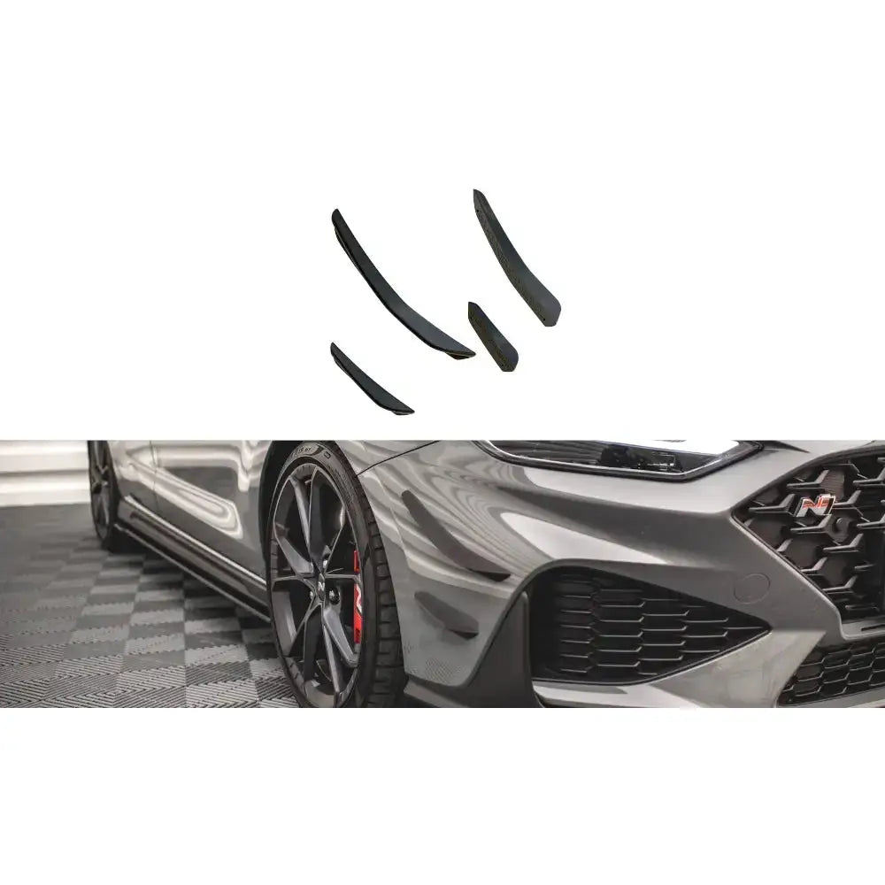 Vinger Canards - Hyundai I30 n Hatchback/fastback Mk3 Facelift 20-