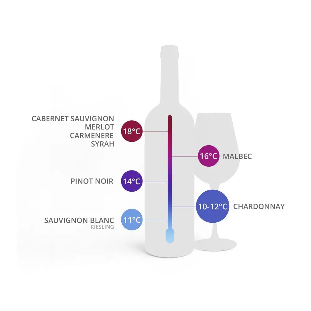 Vinkjøler for 28 Flasker 80l