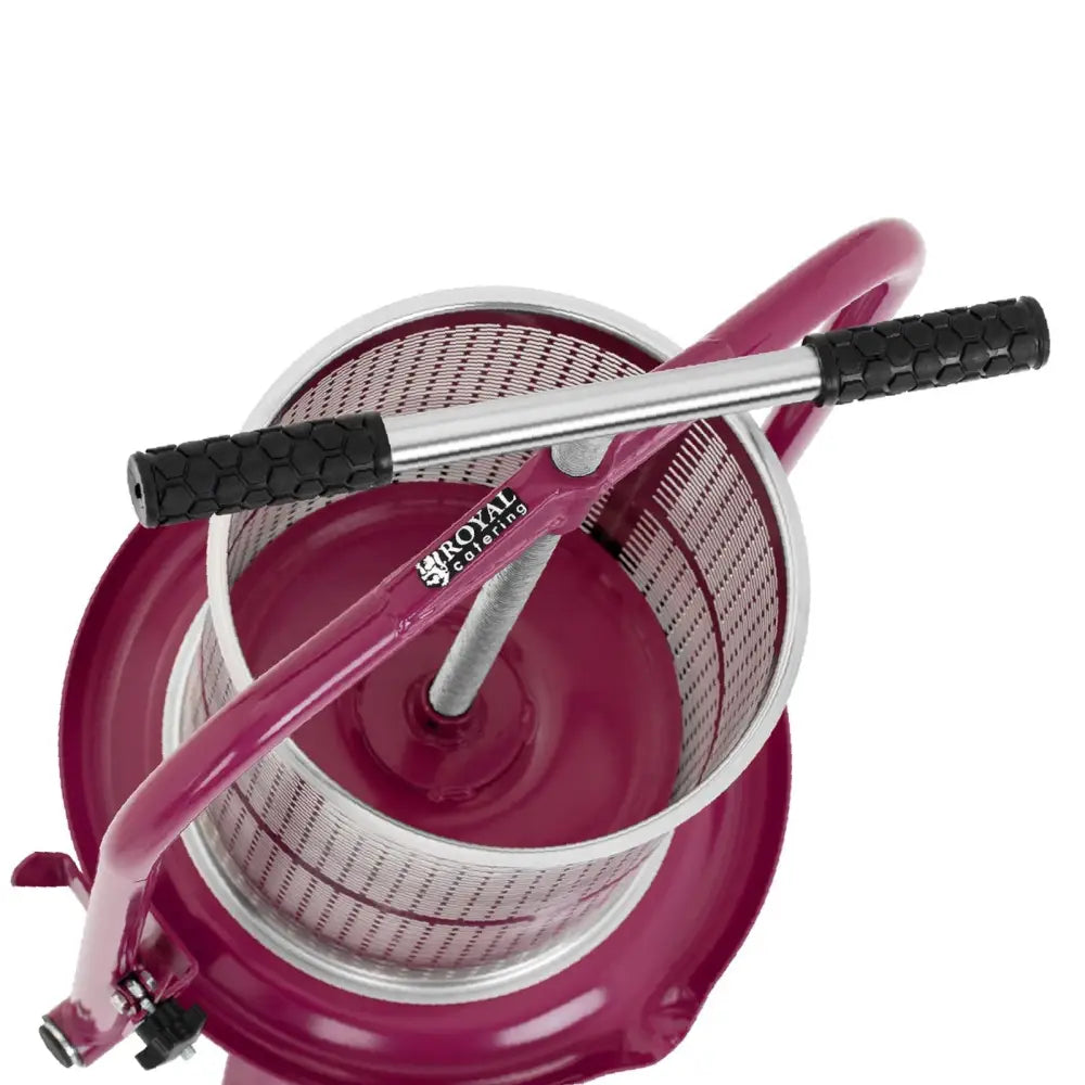 Vinpresse Stålrackpress 14l