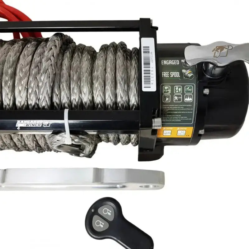 Vinsj Kangaroowinch 12000 (5443kg) Performance Series 12v Syntetisk