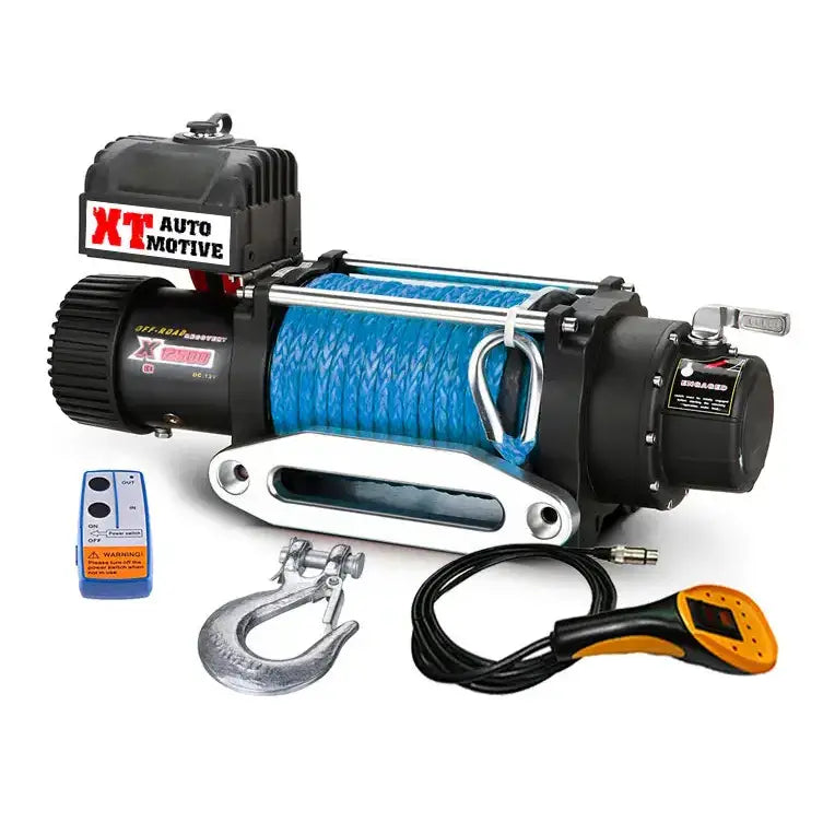 Vinsj Xt 12500 12v / 24v Synthetic