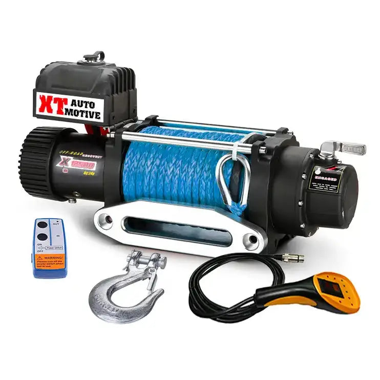 Vinsj Xt 12500 12v / 24v Synthetic