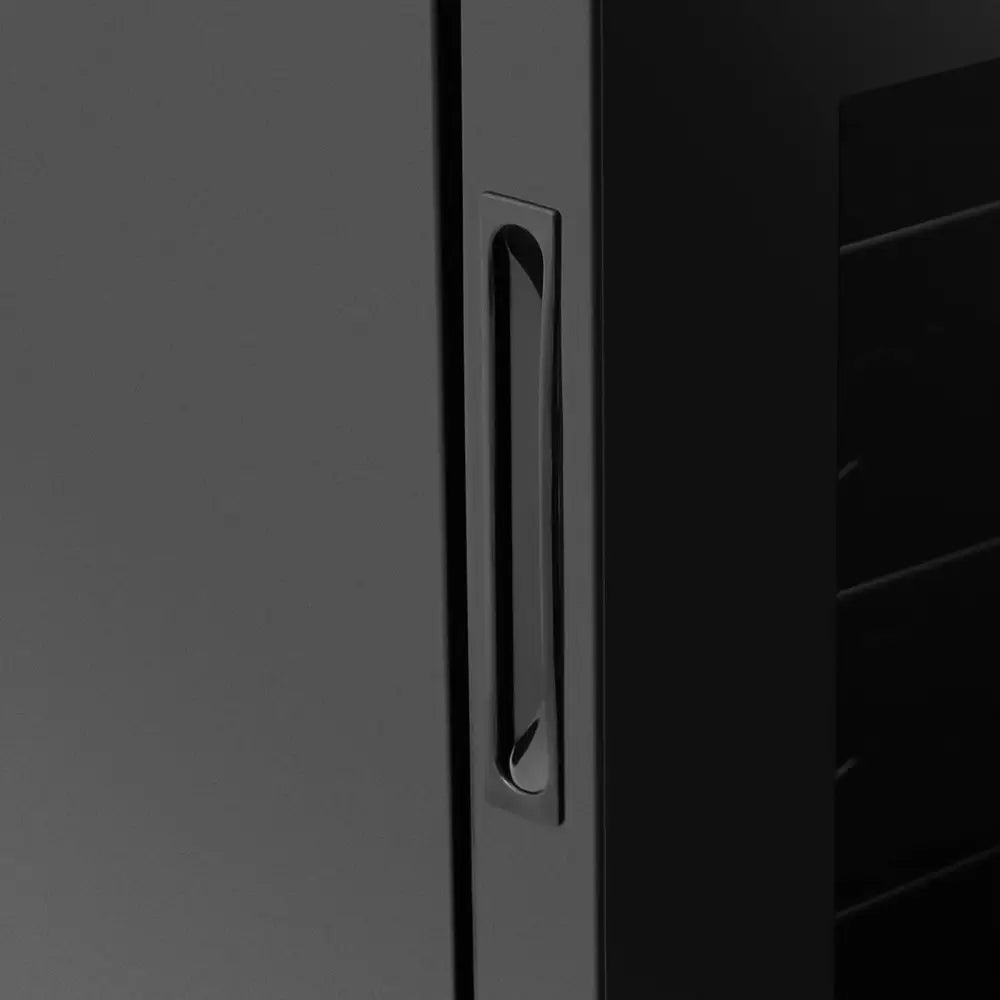 Vinskap Kjøleskap Vin- og Drikkekjøler for 6 Flasker Led 17 l Svart.