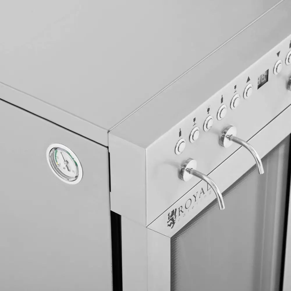 Vinutstyr Dispenser med Kjøler til Vin 7-18c 6 Flasker - Sølv