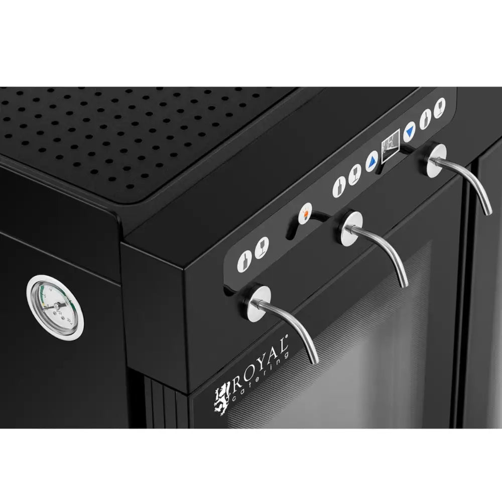 Vinutstyr Dispenser Vin med Kjøleskap 7-18c 6 Flasker - Svart