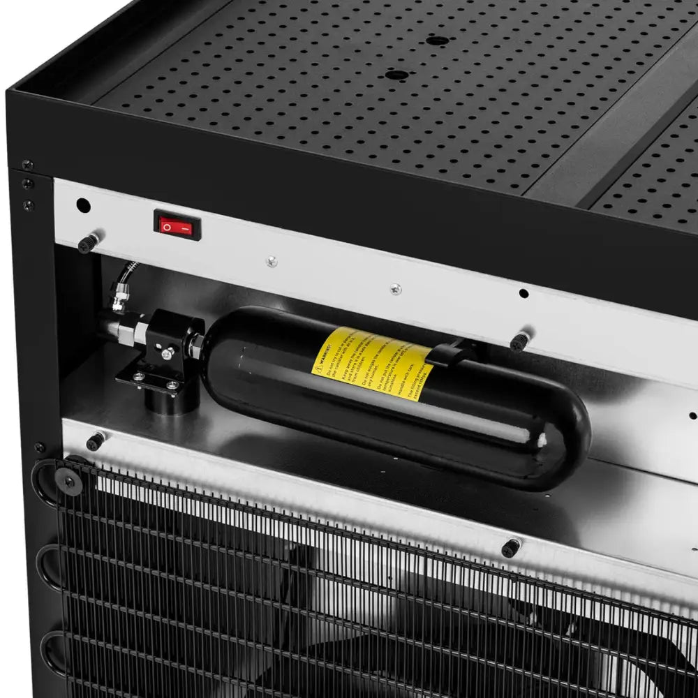 Vinutstyr Dispenser Vin med Kjøleskap 7-18c 6 Flasker - Svart