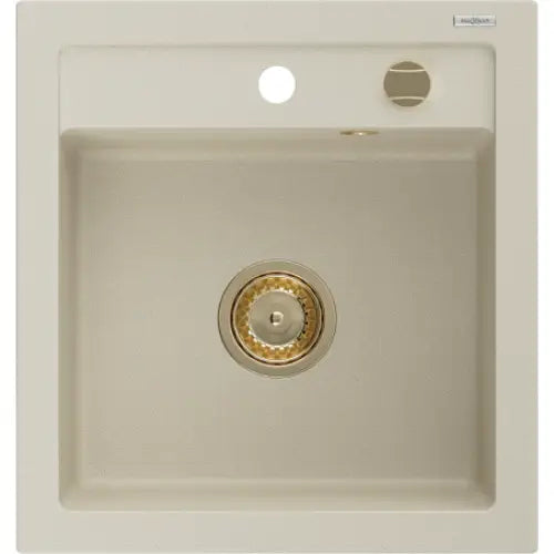 Vito Kjøkkenvask 1 Kum 520x490 Mm Beige - 6503521000-69-g