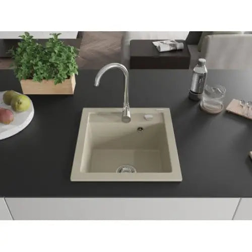 Vito Kjøkkenvask 1 Kum 520x490 Mm Beige - 6503521000-69