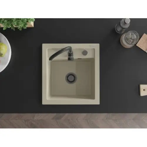 Vito Kjøkkenvask 1 Kum 520x490 Mm Beige 6503521000-69-b