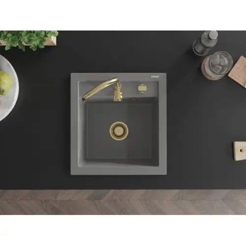 Vito Kjøkkenvask 1 Kum 520x490 Mm Grå - 6503521000-71-g