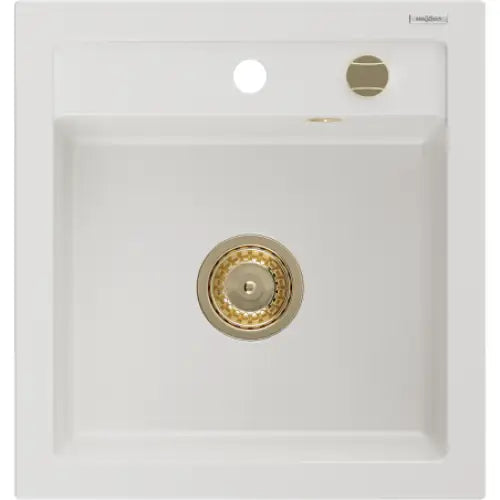 Vito Kjøkkenvask 1 Kum 520x490 Mm Hvit - 6503521000-20-g