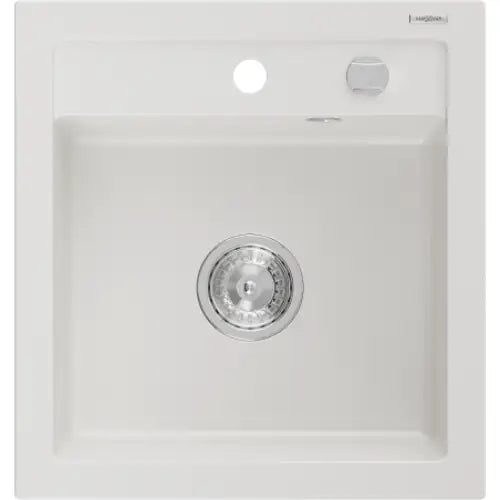 Vito Kjøkkenvask 1 Kum 520x490 Mm Hvit - 6503521000-20