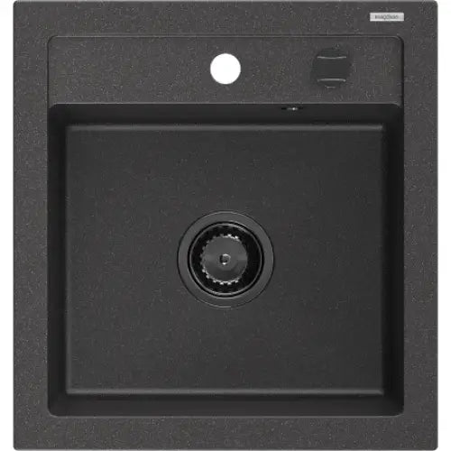 Vito Kjøkkenvask 1 Kum 520x490 Mm Svart/grå 6503521000-76-b
