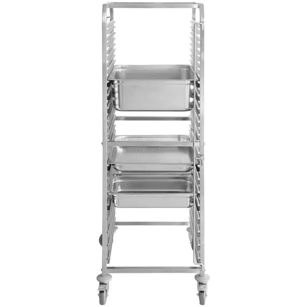 Vogn for Transport av 18x Gn2/1 Gastronormbeholdere Profi Line - Hendi 810354