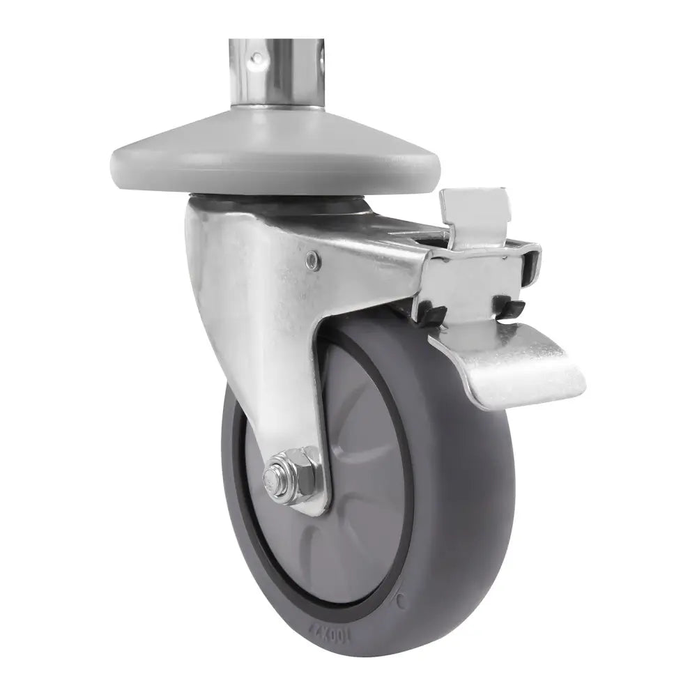 Vogn Kelner i Rustfritt Stål - 4 Hyller Royal Catering