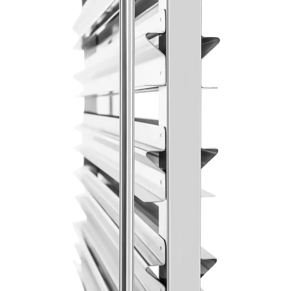 Vogn Rctw-30gn.1 i Rustfritt Stål for Catering - 30 x Gn 1/1