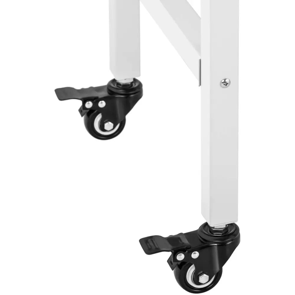 Vognbase for Popcornmaskin med Retroskap 51 x 37 Cm - Hvit-gull