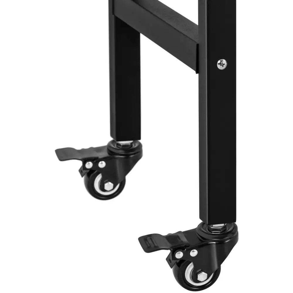 Vognbase for Retro Popcornmaskin med Skap - Svart-gull