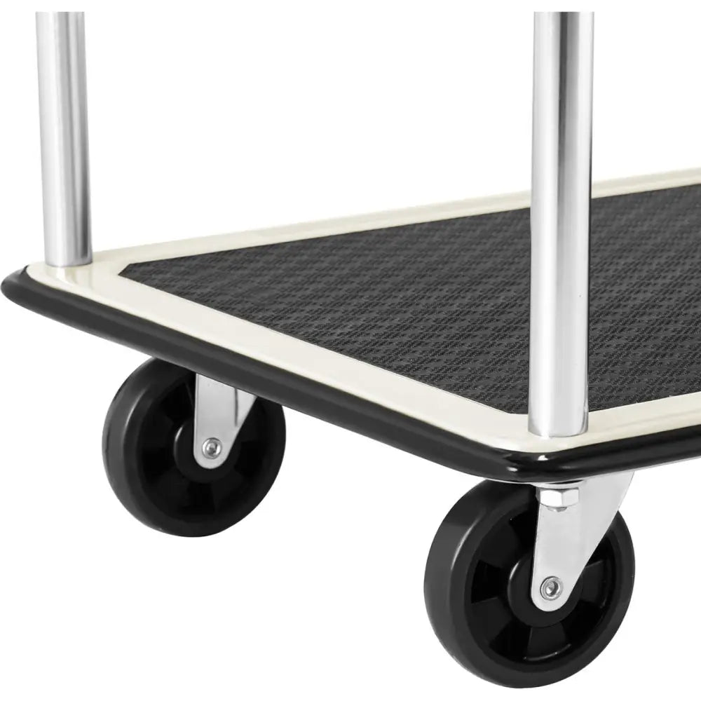 Vogner for Transport med Håndtak 2 Hyller opp til 120 Kg 72 x 43 Cm