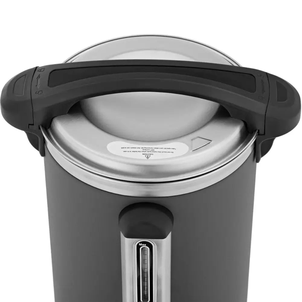 Warnik med Dobbeltvegget Vannkoker og Avrenningsrack 6,1 l 1500w Grå