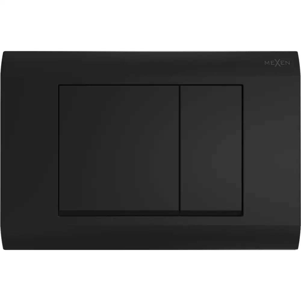 Wc-knapp Fenix 01 for Geberit Up320 Svart