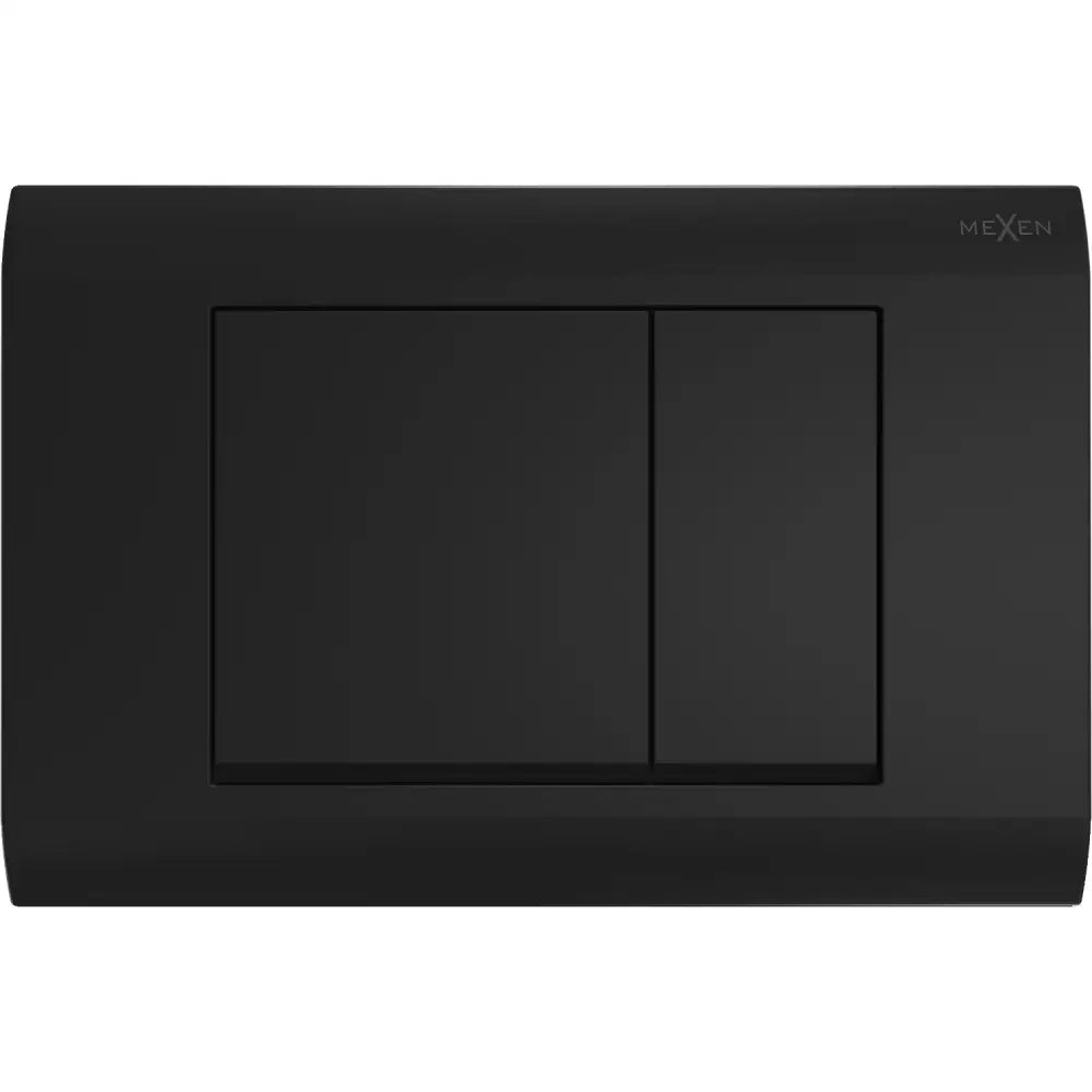 Wc-knapp Napo 01 for Geberit Up100 Svart