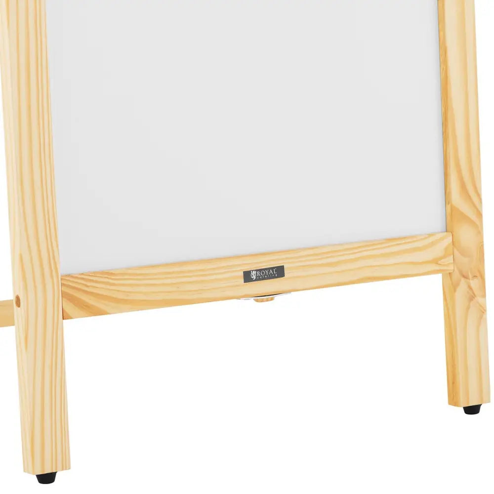 White Magnetic Informational Display Stand 45 x 102.5 Cm