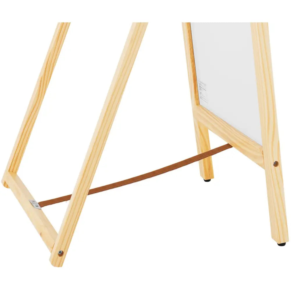 White Magnetic Informational Display Stand 45 x 102.5 Cm