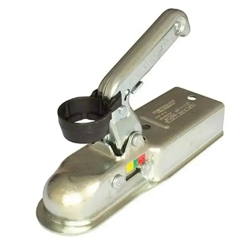 Winterhoff WW 8-H kulekobling 800 kg, skråvisning med svart plastring og fargemerker på siden.