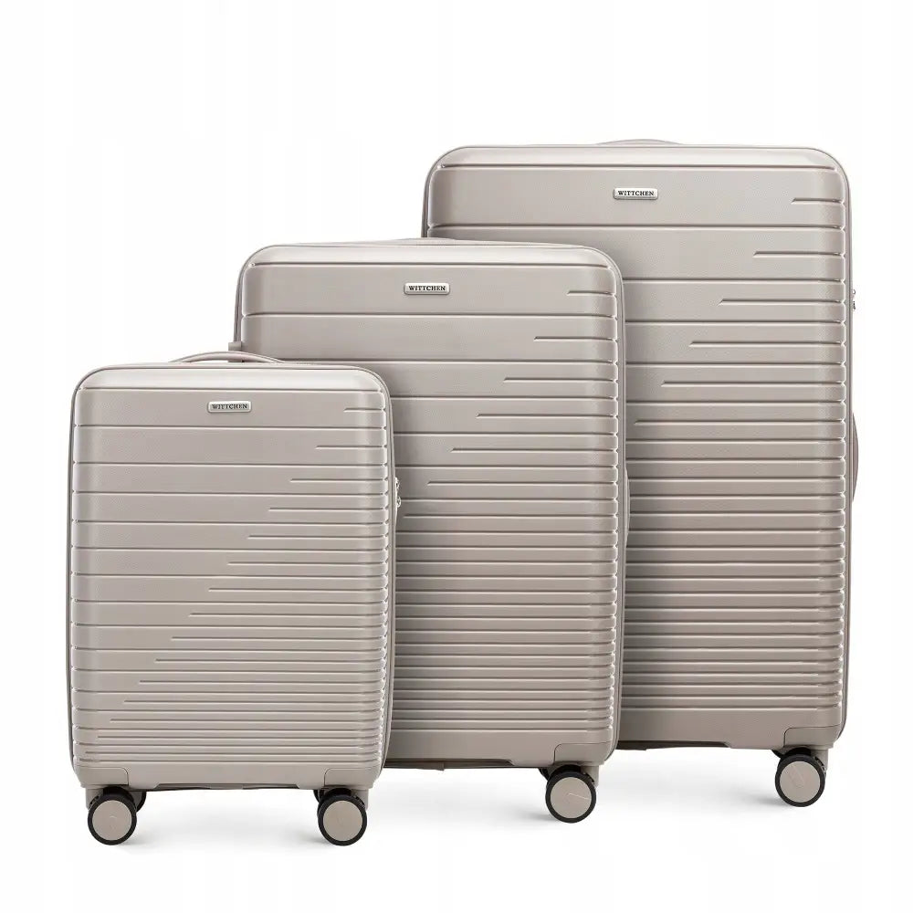 Wittchen Koffertsett i Polypropylen - Beige