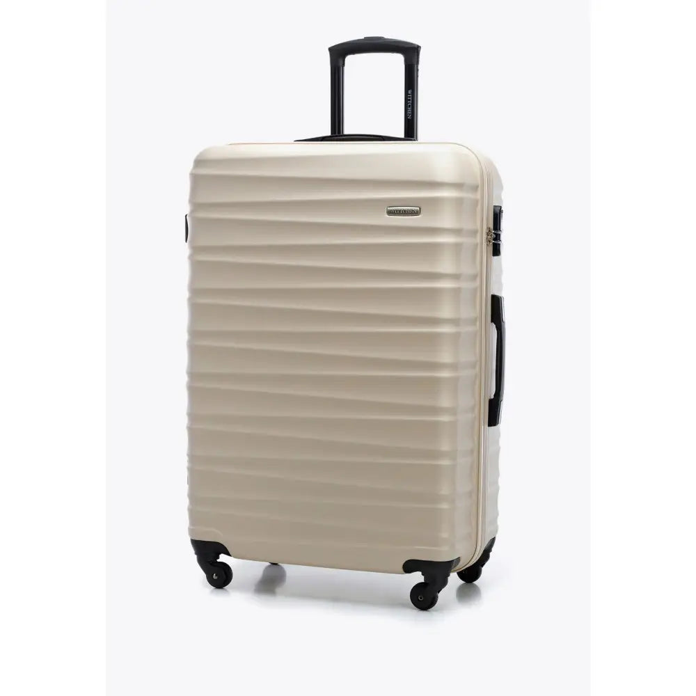 Wittchen - Stor Koffert i Beige Abs 56-3a-313-86