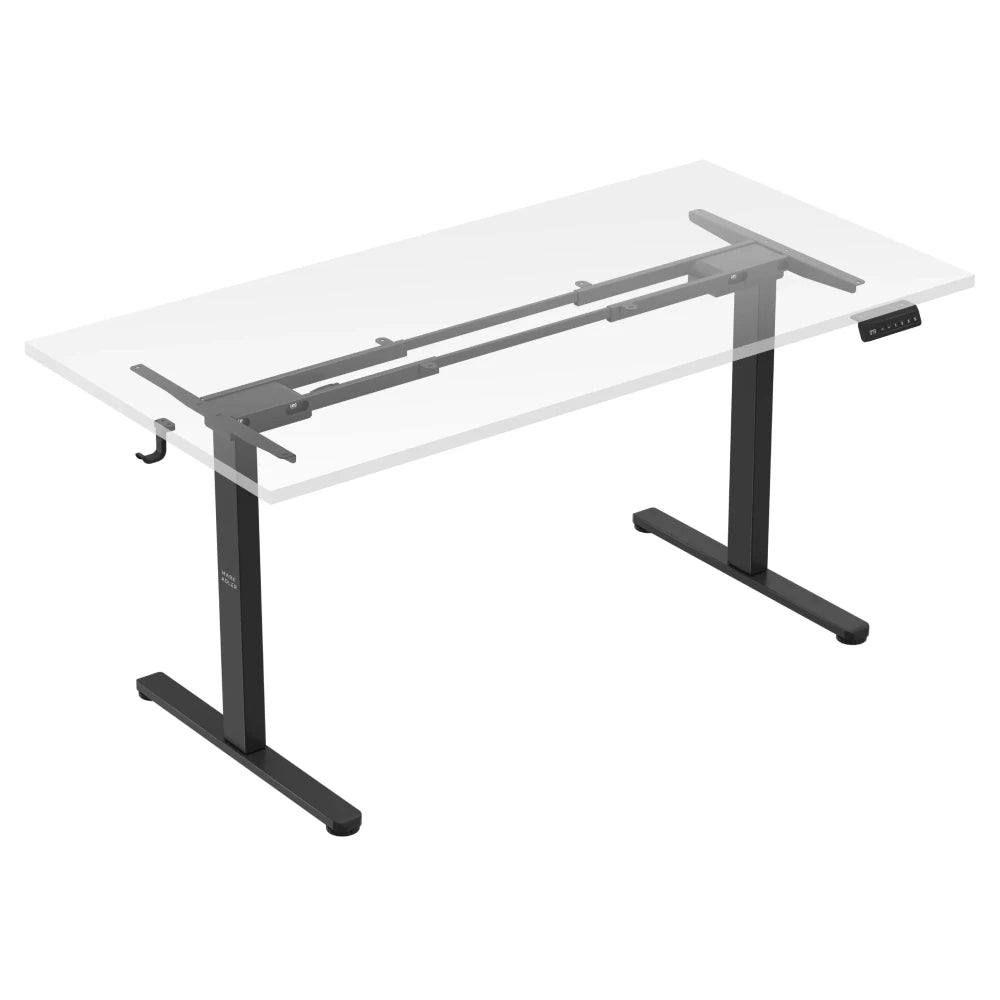 Mark Adler Xeno 4.5 tomotors hev-senk understell svart, sett forfra