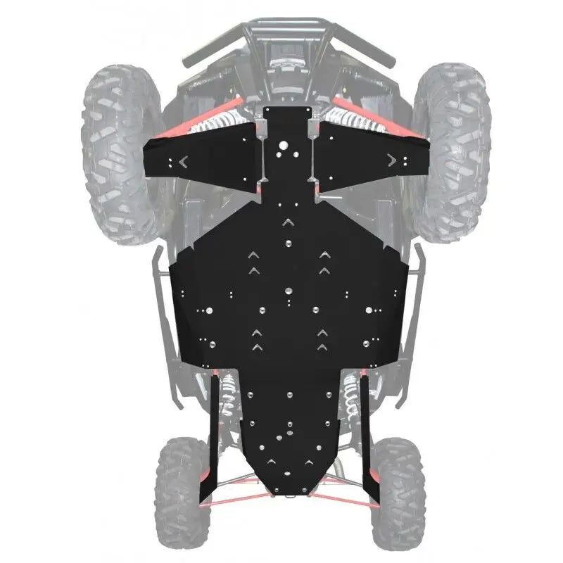 Xrw Bukplate Sett Alu - Polaris Rzr 1000xp