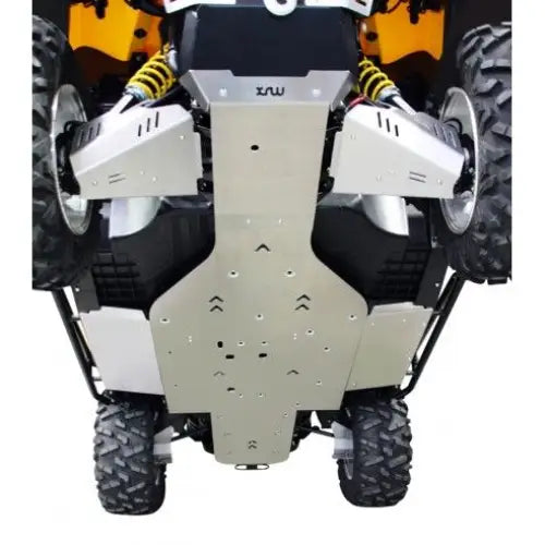 Xrw Fullt Bukplate Sett Aluminum - Can-am Outlander Max 2017