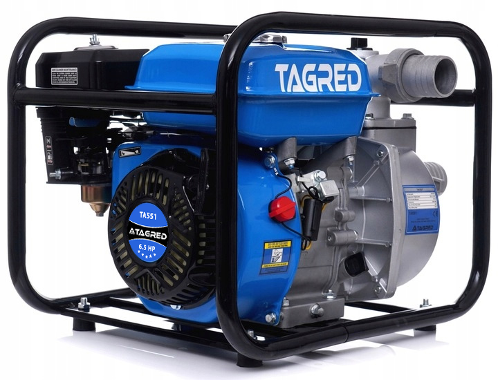Tagred 1559 motopumpe med startsnor og forgasser