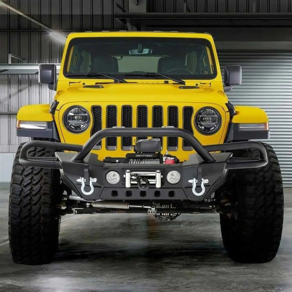Zinkfritt Stålstøtfanger med Bullbar - Jeep Gladiator Jt 20-
