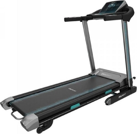 Tredemølle 16km/t 1500W Med MP3 Og Høyttalere Cecotec DrumFit WayHome 1600 Obelia